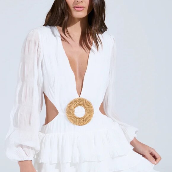 On Island Time Ruffled Mini Dress - Picture 6 of 15